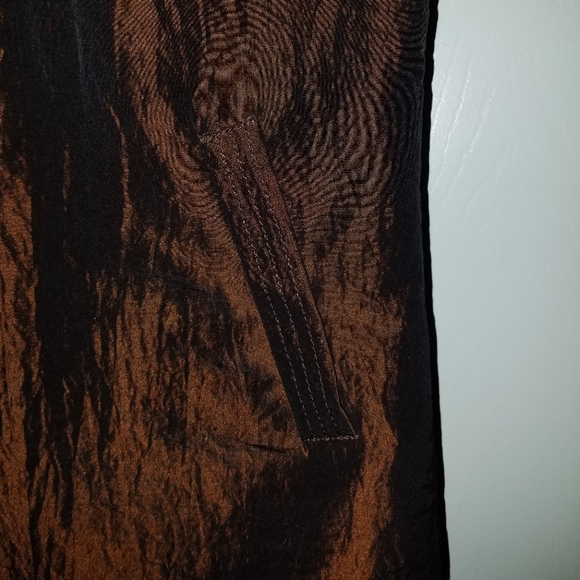 NEW BCBG PARIS BRONZE METALLIC DRESS (Size 2) - Picture 5 of 8